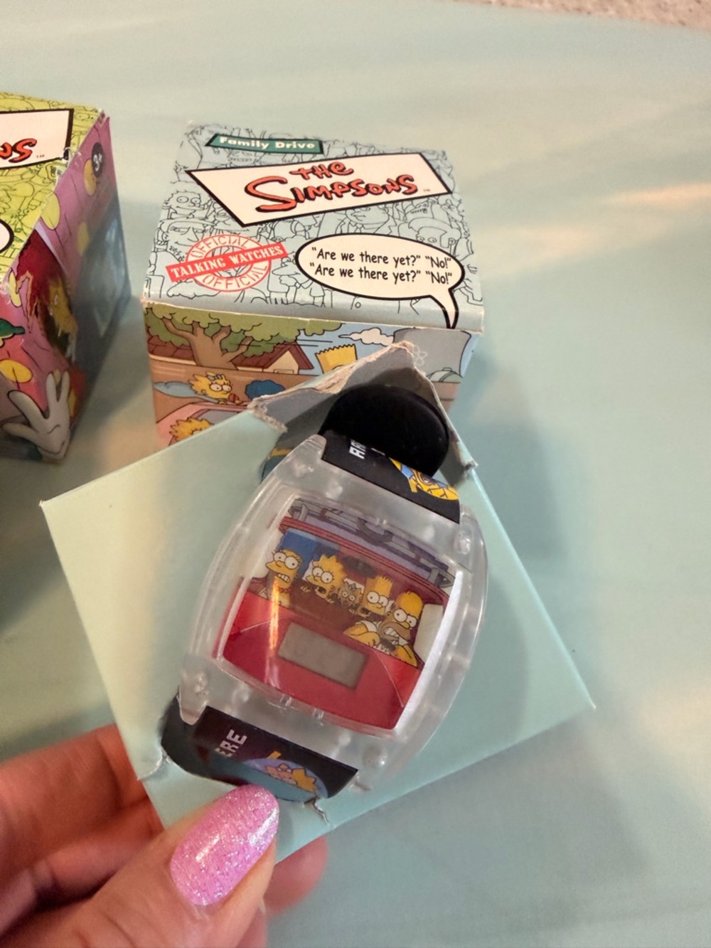 Simpsons collectible 2002 Digital Watch Set - NIP - Picture 5 of 9